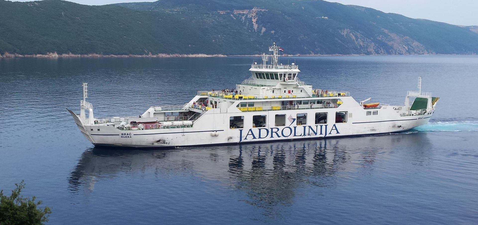 13.07.2015., Trajekti Jadrilinije Ilovik i Brac na liniji Krk - Cres.
Photo: Jurica Galoic/PIXSELL