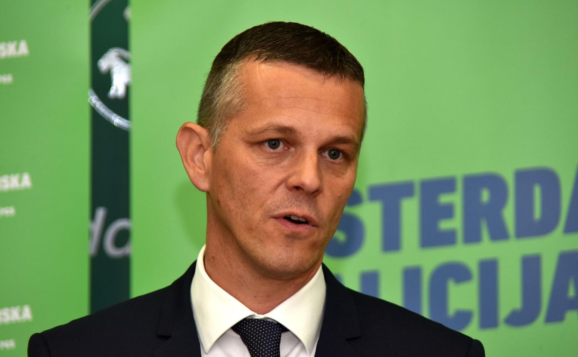 30.05.2019., Pula - Predsjednik IDS-a Boris Miletic i novoizabrani zastupnik IDS-a u Europskom parlamentu Valter Flego odrzali su konferenciju za medije 
Photo: Dusko Marusic /PIXSELL