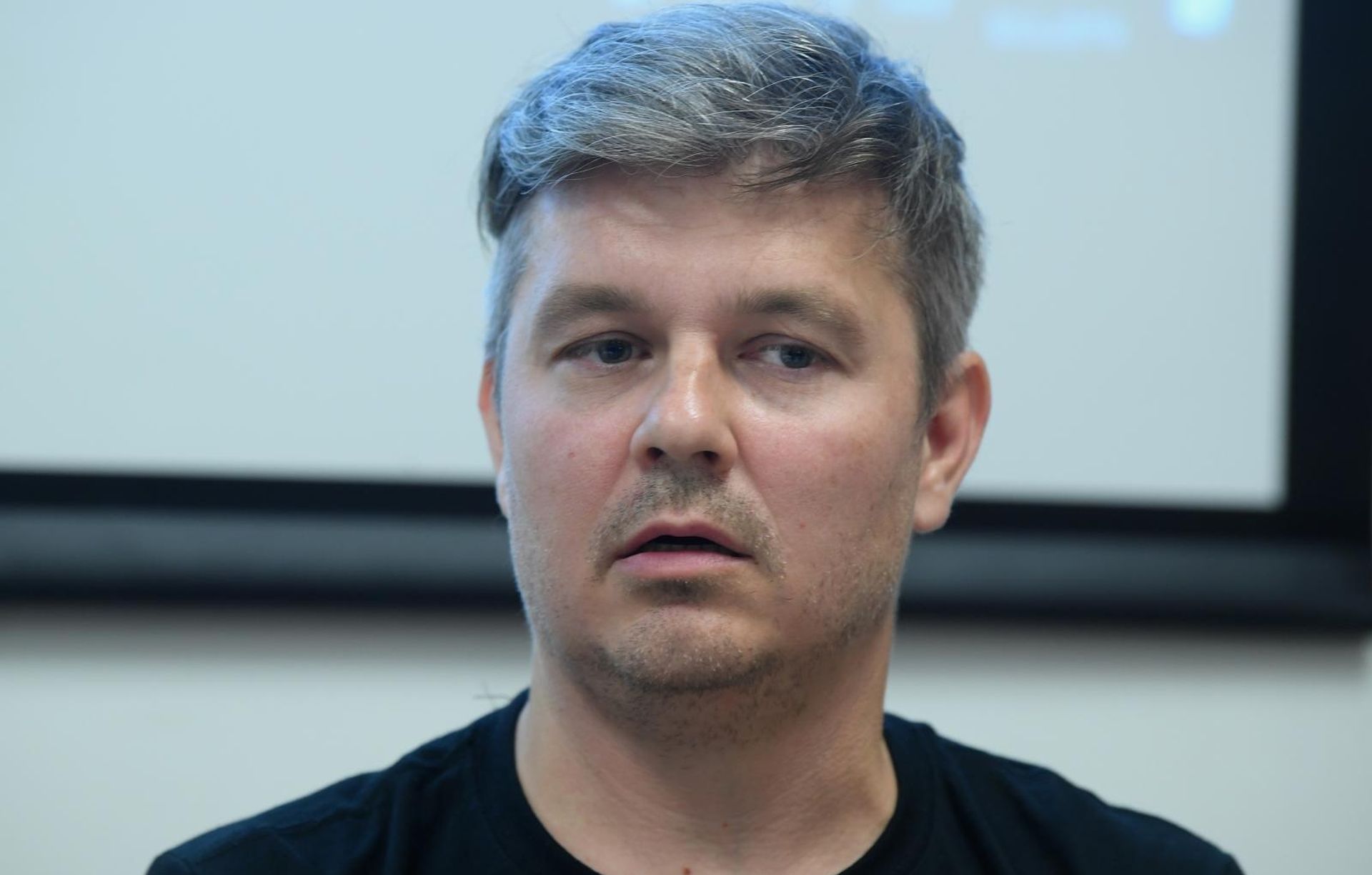 30.05.2019., Zagreb - Konferencija za medije povodom pocetka crowdfunding kampanje za filmski projekt Gazda 3 o Milanu Bandicu. Dario Jurican
Photo: Marko Lukunic/PIXSELL
