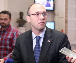 31.05.2019., Zagreb - Zastupnik Davor Ivo Stier odrzao je u Saboru konferenciju za medije .
Photo: Patrik Macek/PIXSELL