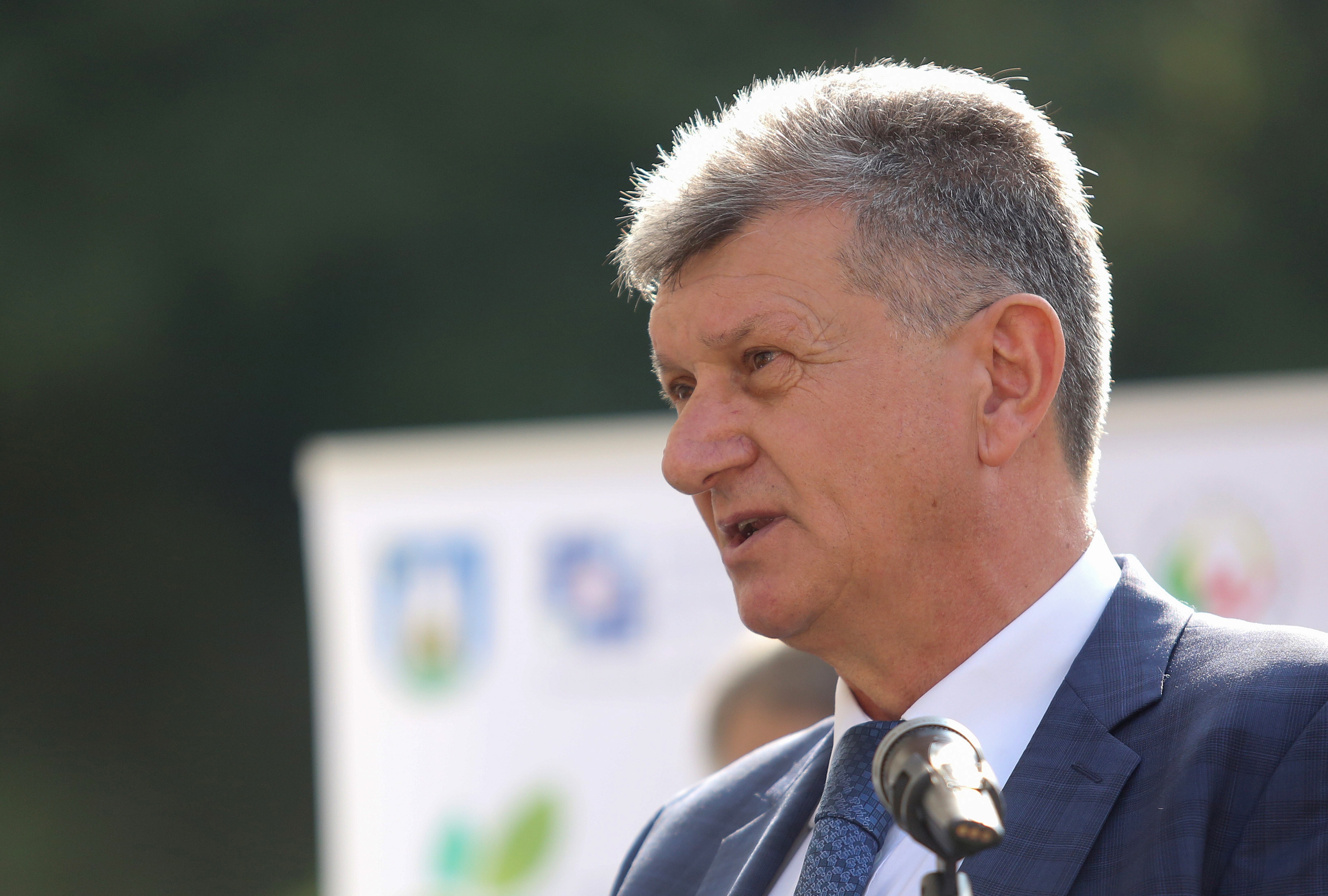 31.07.2019., Zagreb - Svecano polaganje kamena temeljca za izgradnju Centra za sigurnost i kvalitetu hrane.Milan Kujundzic.
Photo: Matija Habljak/PIXSELL