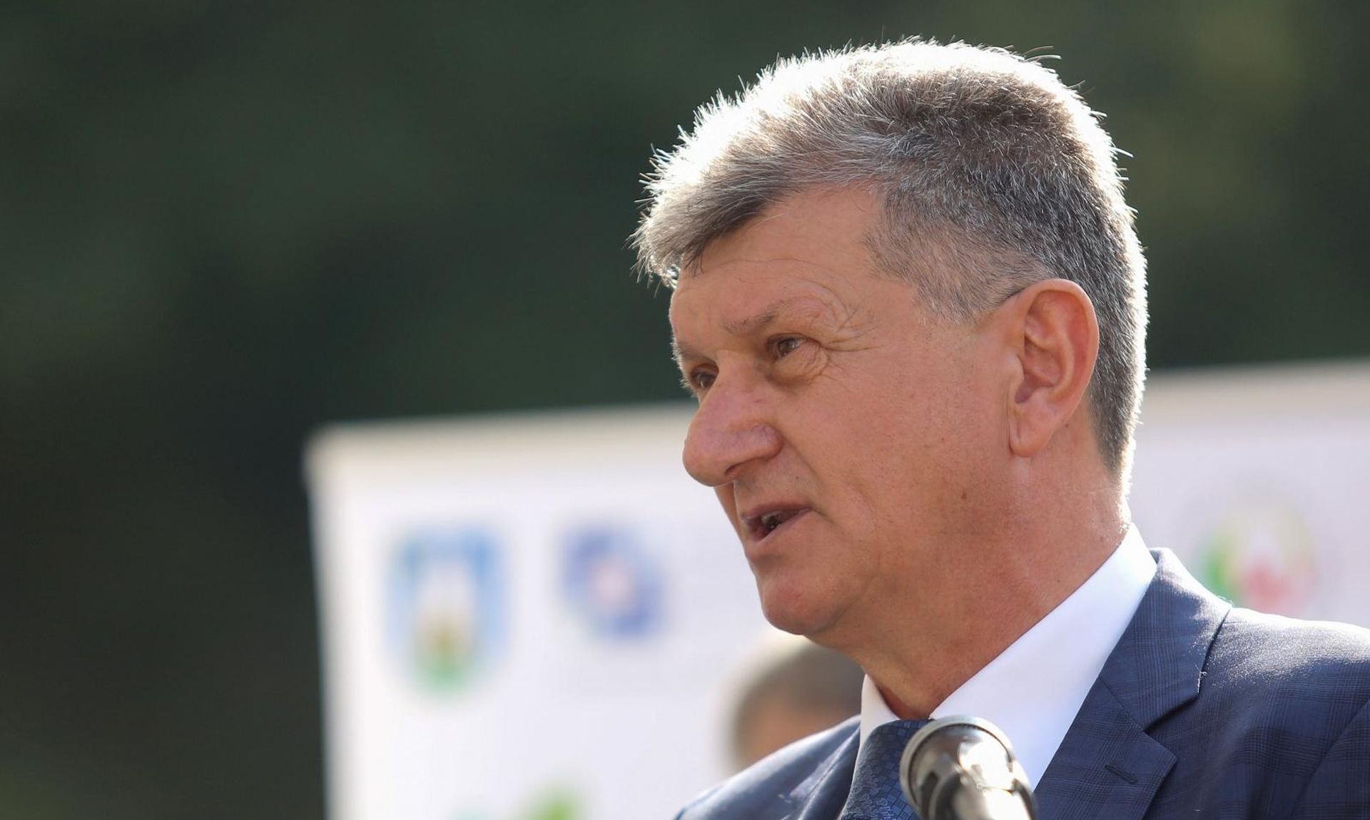 31.07.2019., Zagreb - Svecano polaganje kamena temeljca za izgradnju Centra za sigurnost i kvalitetu hrane.Milan Kujundzic.
Photo: Matija Habljak/PIXSELL