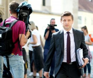 31.07.2019., Zagreb - Trg svetog Marka. Dolazak ministara na sjednicu uzeg kabineta Vlade RH. Zdravko Maric. Photo: Sanjin Strukic/PIXSELL