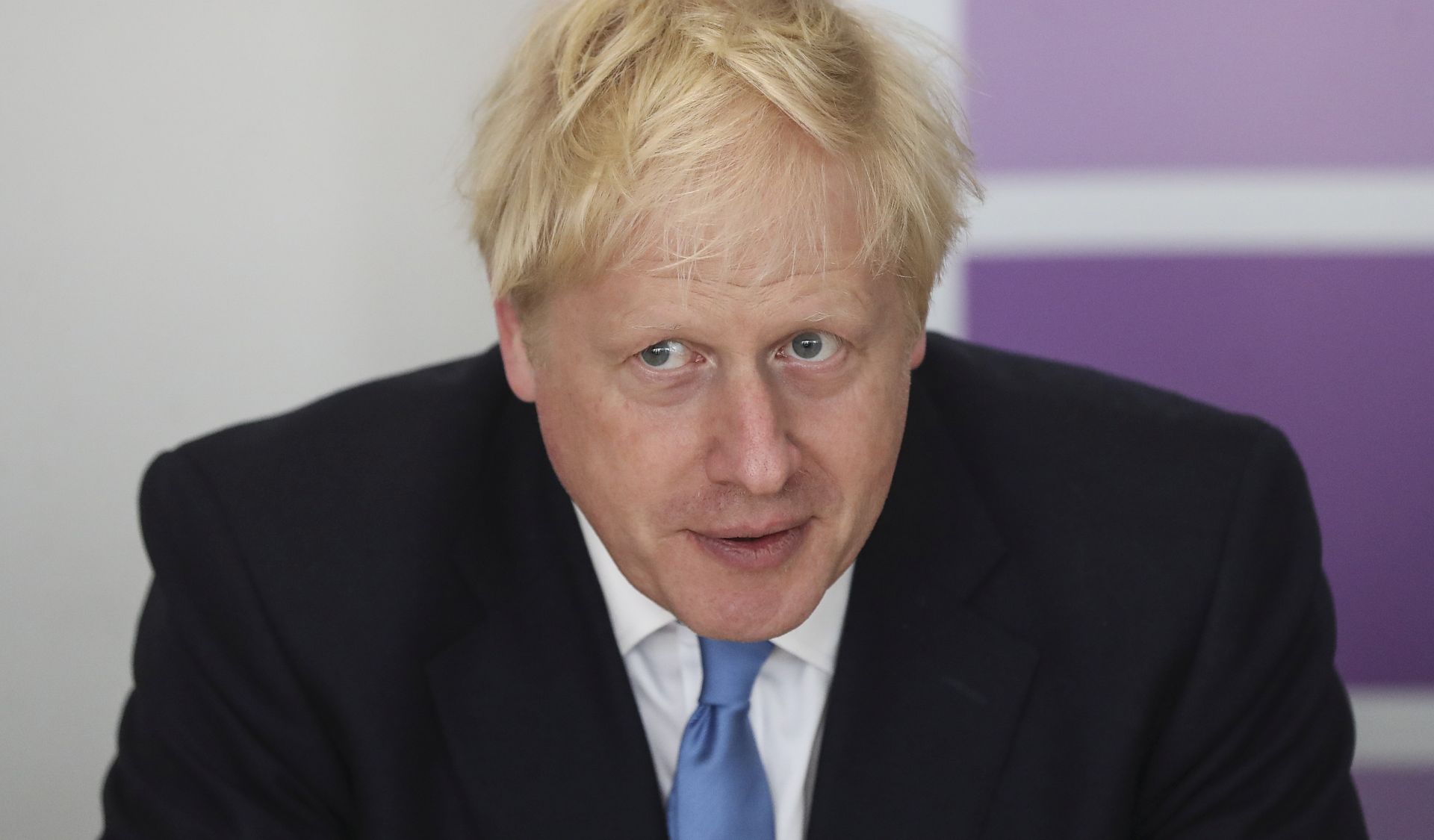 epa07750244 Boris Johnson, British prime minister, delivers the opening remarks during the National Policing Board meeting in London, Britain, on 31 July 2019.  EPA/Simon Dawson / POOL