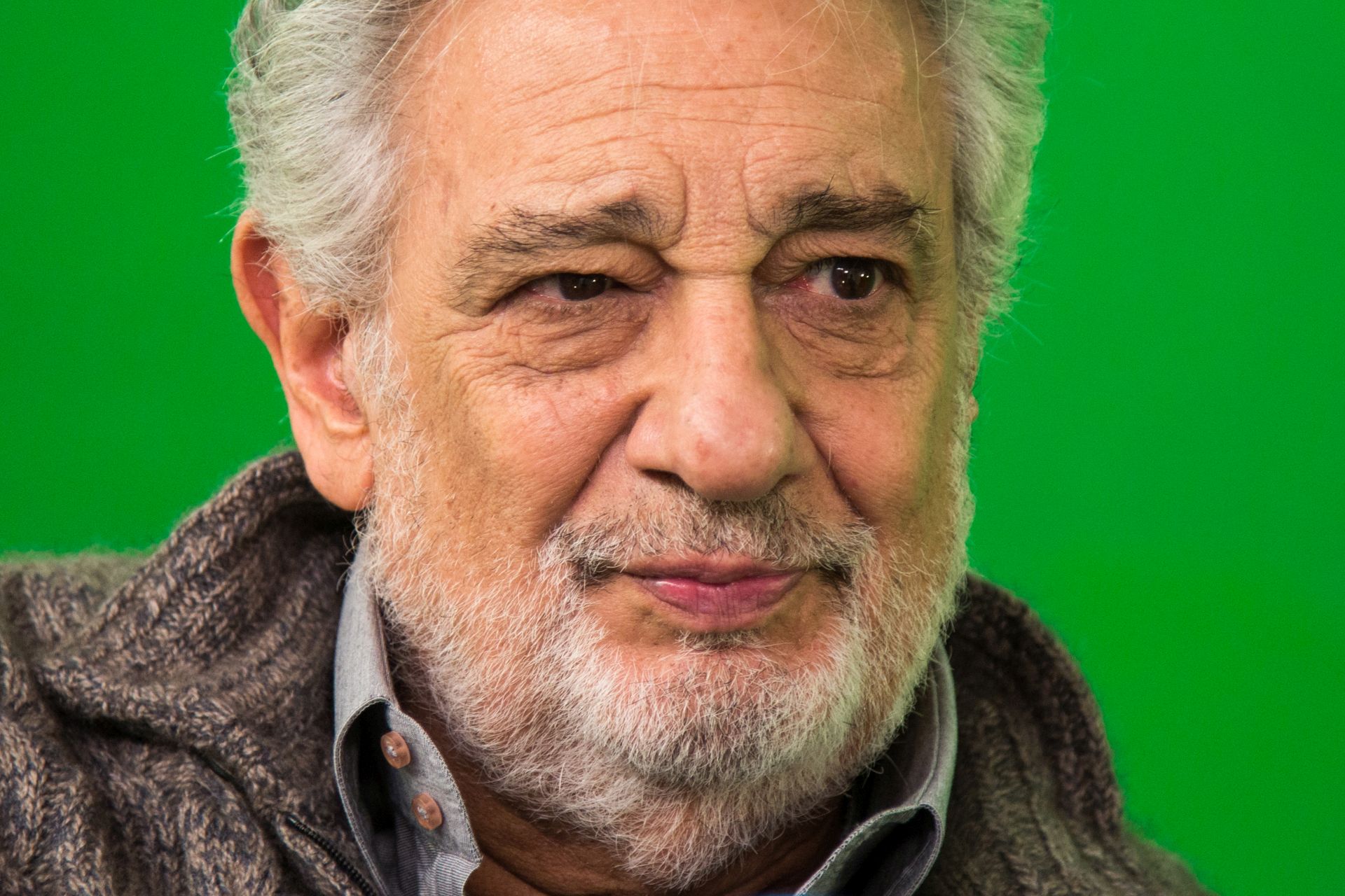 epa07770765 (FILE) - Spanish tenor, conductor and art administrator Placido Domingo during an interview in New York, New York, USA, 09 October 2018 (reissued 13 August 2019). According to media reports, several women have accused Placido Domingo of sexual harassment. Domingo says the allegations are 'inaccurate'.  EPA/ALBA VIGARAY