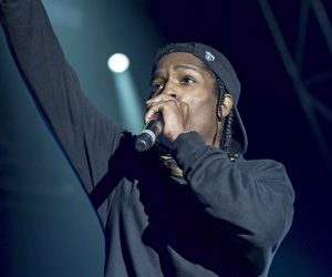 epa07772929 (FILE) - US rapper Rakim Mayers alias Asap Rocky performs on stage at the Openair Frauenfeld music festival, Switzerland, 12 July 2013 (reissued 14 August 2019) The Stockholm District Court on 14 August 2019 found US rapper ASAP Rocky guilty of assault and gave him a suspended sentence. ASAP Rocky was detained in Stockholm on 03 June and released at the conclusion of the trial on 02 August after which he left the country.  EPA/GIAN EHRENZELLER *** Local Caption *** 50916074