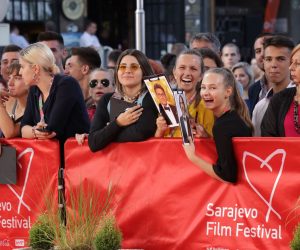 Sarajevo, 16.08.2019 - Premijernom projekcijom bosanskohercegovaèkog igranog filma "Sin" u petak je otvoren jubilarni 25. Sarajevo Film Festival (SFF), filmska smotra koja je odavno dobila epitet najznaèajnije u regiji zbog sustavnog promicanja filmskog stvaralatva i kreativnih mladih redatelja, scenarista i glumaca. 
foto HINA/ FENA/ Hazim ALJOVIÆ/ ik