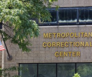 epa07775261 A view of the Metropolitan Correctional Center, the prison where the US financier Jeffrey Epstein was found dead in his jail cell on 10 August 2019, in New York, New York, USA, 15 August 2019. An autopsy report released today by New York City’s chief medical examiner indicated that Epstein had broken bones in his neck that sometimes are connected to a suicide, but are more common in victims of strangulation.  EPA/JUSTIN LANE