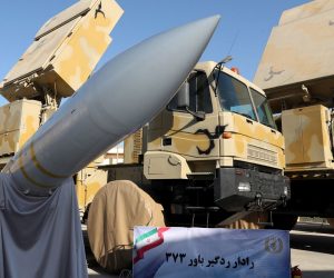 epa07785233 A handout picture made available by Iran's Presidential Office shows Iran's domestically built air defense missile system Bavar-373 (Believe), a long-range surface-to-air missile system, unveiled during a ceremony in Tehran, Iran, 22 August 2019. Iranian President Rouhani ordered the Bavar-373 missile defense system to be added to the country's network of air defense, media reported.  EPA/IRANIAN PRESIDENCY OFFICE HANDOUT  HANDOUT EDITORIAL USE ONLY/NO SALES