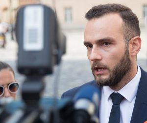 01.08.2019., Zagreb - Ministri na Trgu sv. Marka dolaze na 173. sjednicu Vlade Republike Hrvatske. Photo: Josip Aladrovic Davor Puklavec/PIXSELL