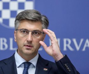 01.08.2019., Zagreb - Premijer RH Andrej Plenkovic odrzao konferenciju za novinare u Banskim dvorima.
Photo: Slavko Midzor/PIXSELL
