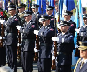 01.08.2019., Dalj - Svecano obiljezavanje 28. obljetnice pogibije 20-orice policijskih službenika, 15 pripadnika Zbora narodne garde i cetiri pripadnika Civilne zastite poginulih u obrani Policijske postaje Dalj. Photo: Davor Javorovic/PIXSELL