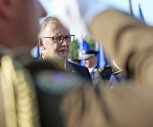 01.08.2019., Dalj - Svecano obiljezavanje 28. obljetnice pogibije 20-orice policijskih službenika, 15 pripadnika Zbora narodne garde i cetiri pripadnika Civilne zastite poginulih u obrani Policijske postaje Dalj. Davor Bozinovic, potpredsjednik Vlade i ministar unutarnjih poslova Photo: Davor Javorovic/PIXSELL