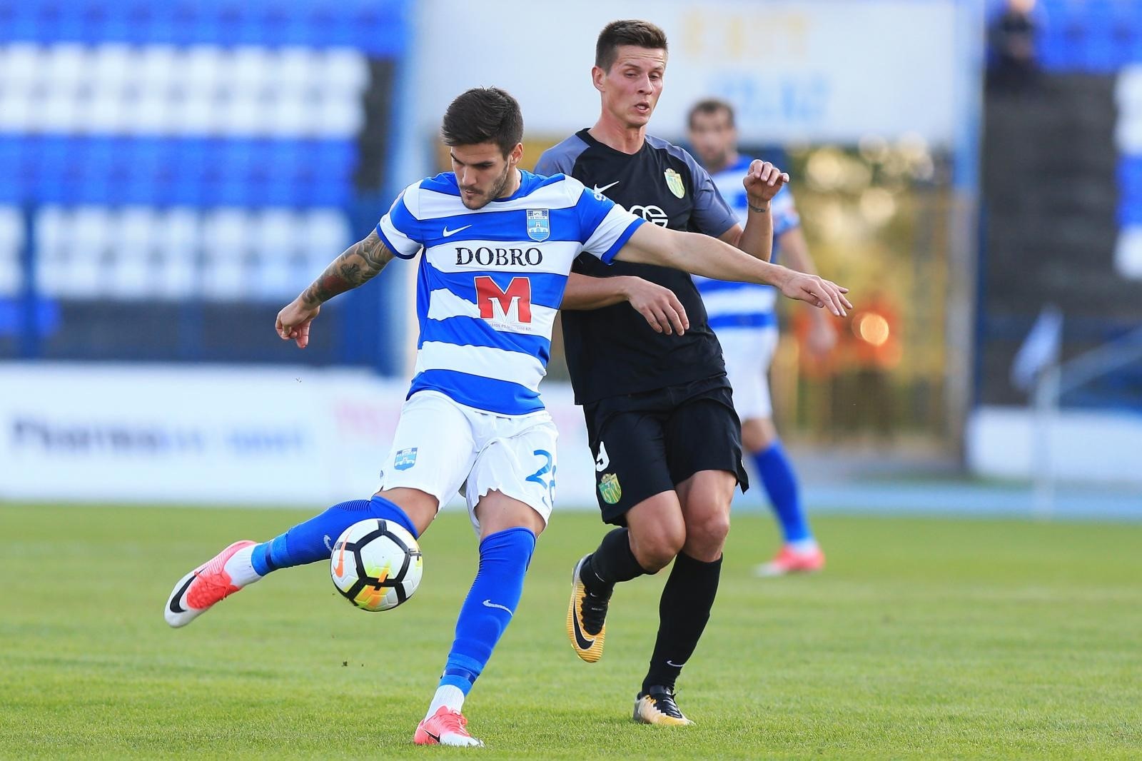 01.10.2017., Osijek, stadion Gradski vrt - Hrvatski Telekom Prva liga, 11. kolo, NK Osijek- NK Istra 1961. Andrej Lukic.
Photo: Davor Javorovic/PIXSELL