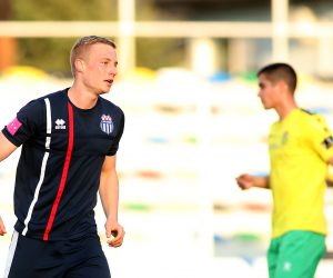 04.04.2019., Stadion Kranjceviceva, Zagreb - Hrvatski telekom Prva liga, 27. kolo, NK Rudes - NK Istra 1961.  Tomislav Strkalj 
Photo: Goran Stanzl/PIXSELL