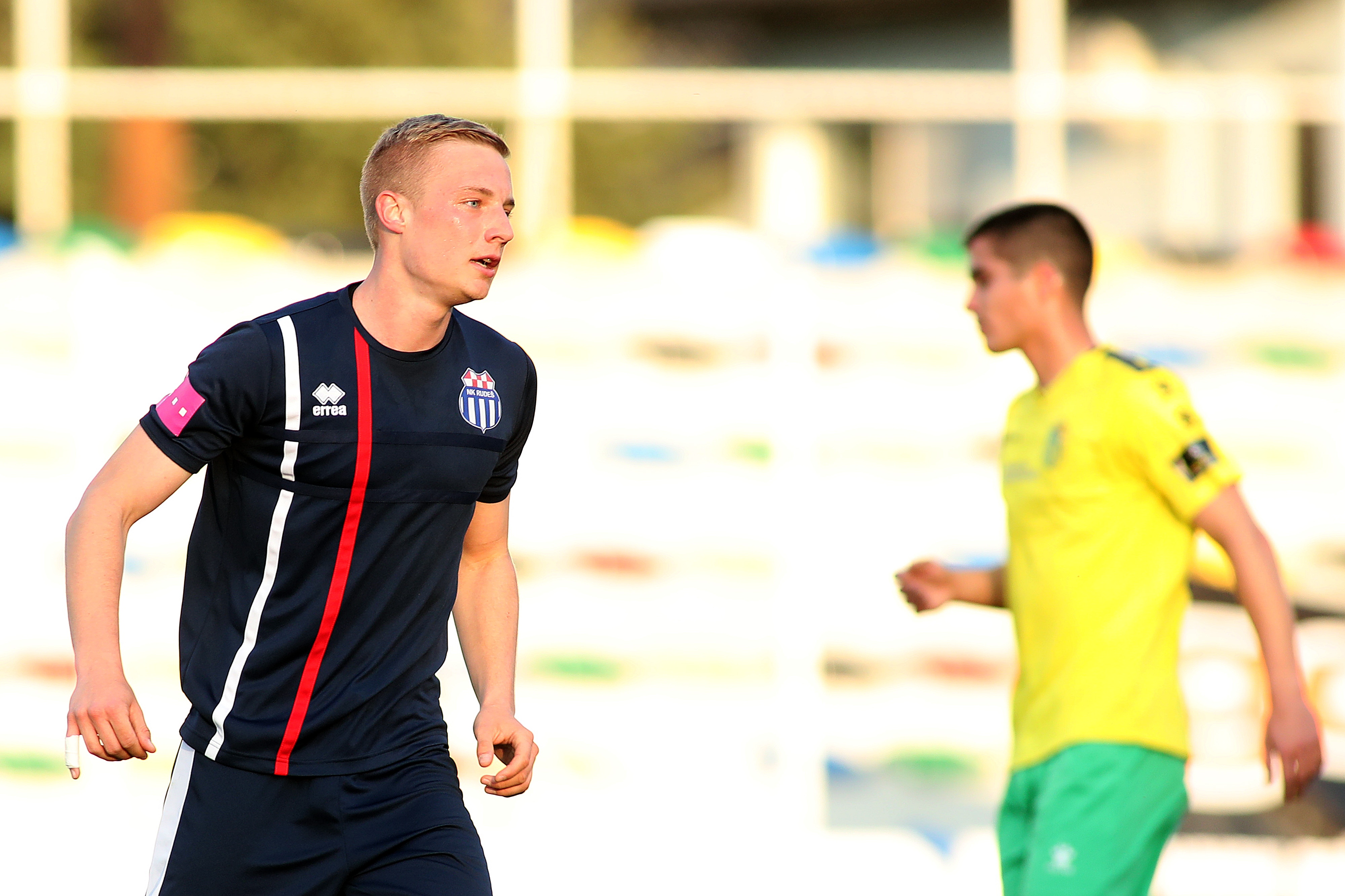 04.04.2019., Stadion Kranjceviceva, Zagreb - Hrvatski telekom Prva liga, 27. kolo, NK Rudes - NK Istra 1961.  Tomislav Strkalj 
Photo: Goran Stanzl/PIXSELL