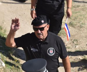 05.08.2019., Knin - Knin - Dolazak uzvanika na svecani program na tvrdjavi povodom Dana pobjede i domovinske zahvalnosti te Dana hrvatskih branitelja. Marko Skejo Photo: Hrvoje Jelavic/PIXSELL