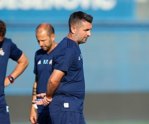 05.08.2019., stadion maksimir, Zagreb - Trening GNK Dinama uoci utakmice 3. pretkola UEFA Lige prvaka, GNK Dinamo - Ferencvarosi TC. Trener GNK Dinamo Nenad Bjelica.
Photo: Luka Stanzl/PIXSELL
