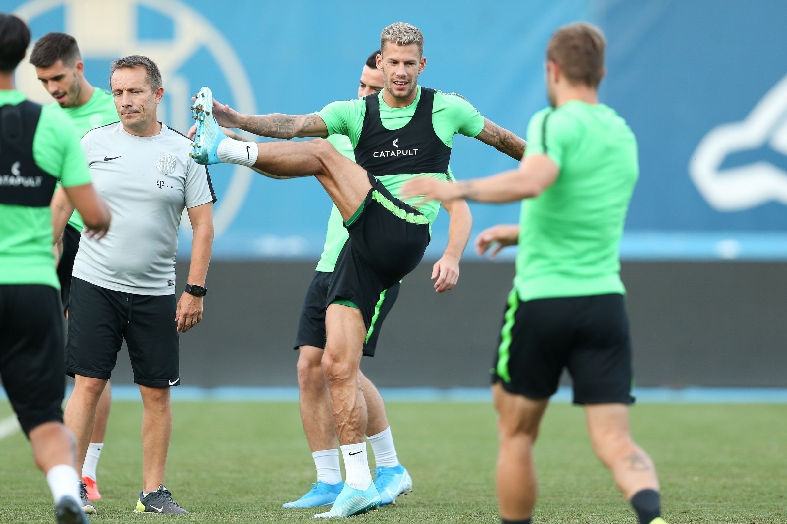 05.08.2019., stadion maksimir, Zagreb - Trening Ferencvarosi TC uoci utakmice 3. pretkola UEFA Lige prvaka, GNK Dinamo - Ferencvarosi TC. 
Photo: Luka Stanzl/PIXSELL