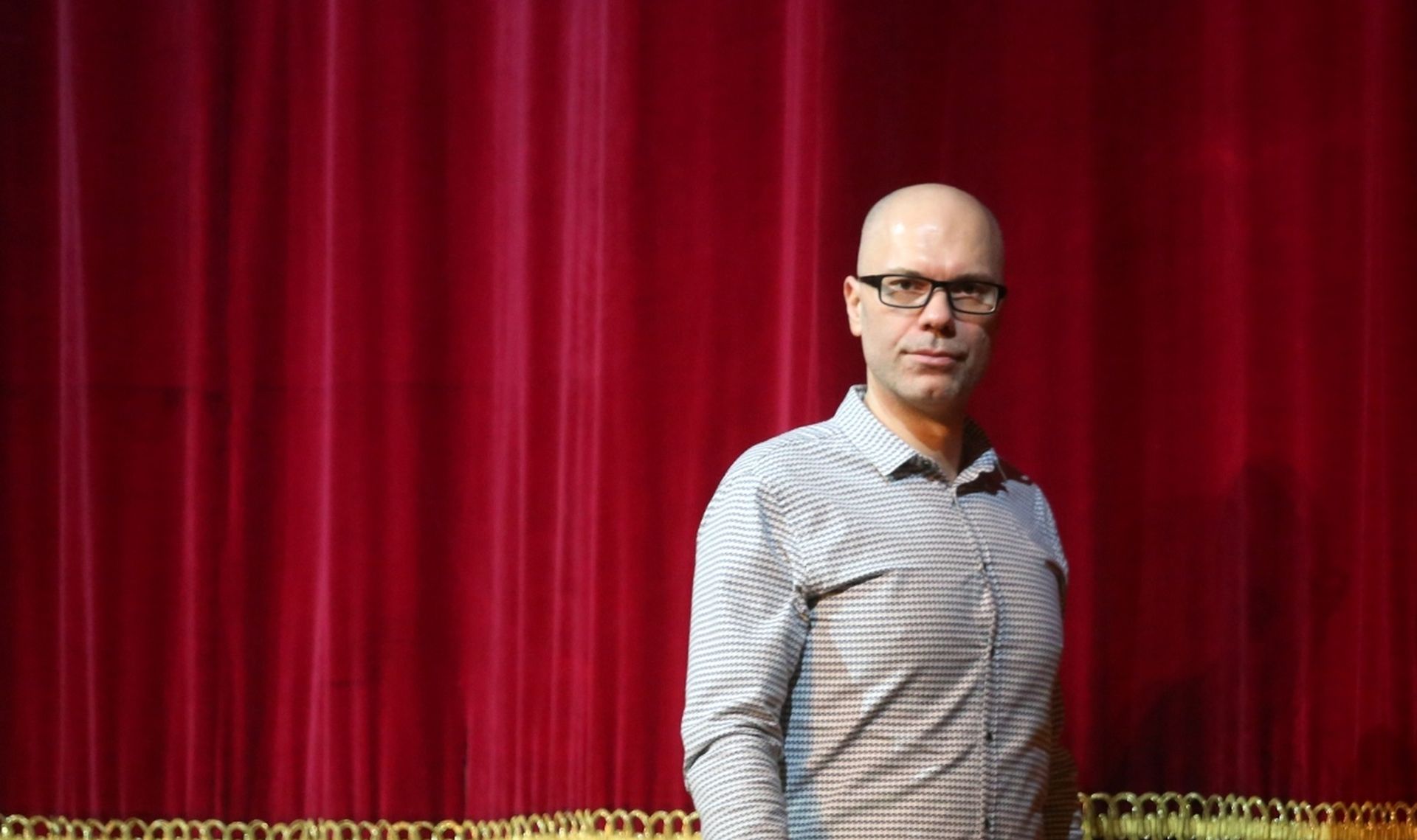Rijeka: Kostimirana proba mjuzikla "Sunset Boulevard" 06.02.2019., Rijeka - Konferencija i kostimirana proba uoci premijere mjuzikla Sunset Boulevard Andrewa Lloyda Webera u HNK Ivana pl Zajc, redateljice Renate Carola Gatica, dirigenta Igora Vlajnica u izvodjenju Hrvatske drame u suradnji s Talijanskom dramom, Baletom i Operom HNK Ivan pl Zajc.  Intedant Marin Blazevic
Photo: Goran Kovacic/PIXSELL