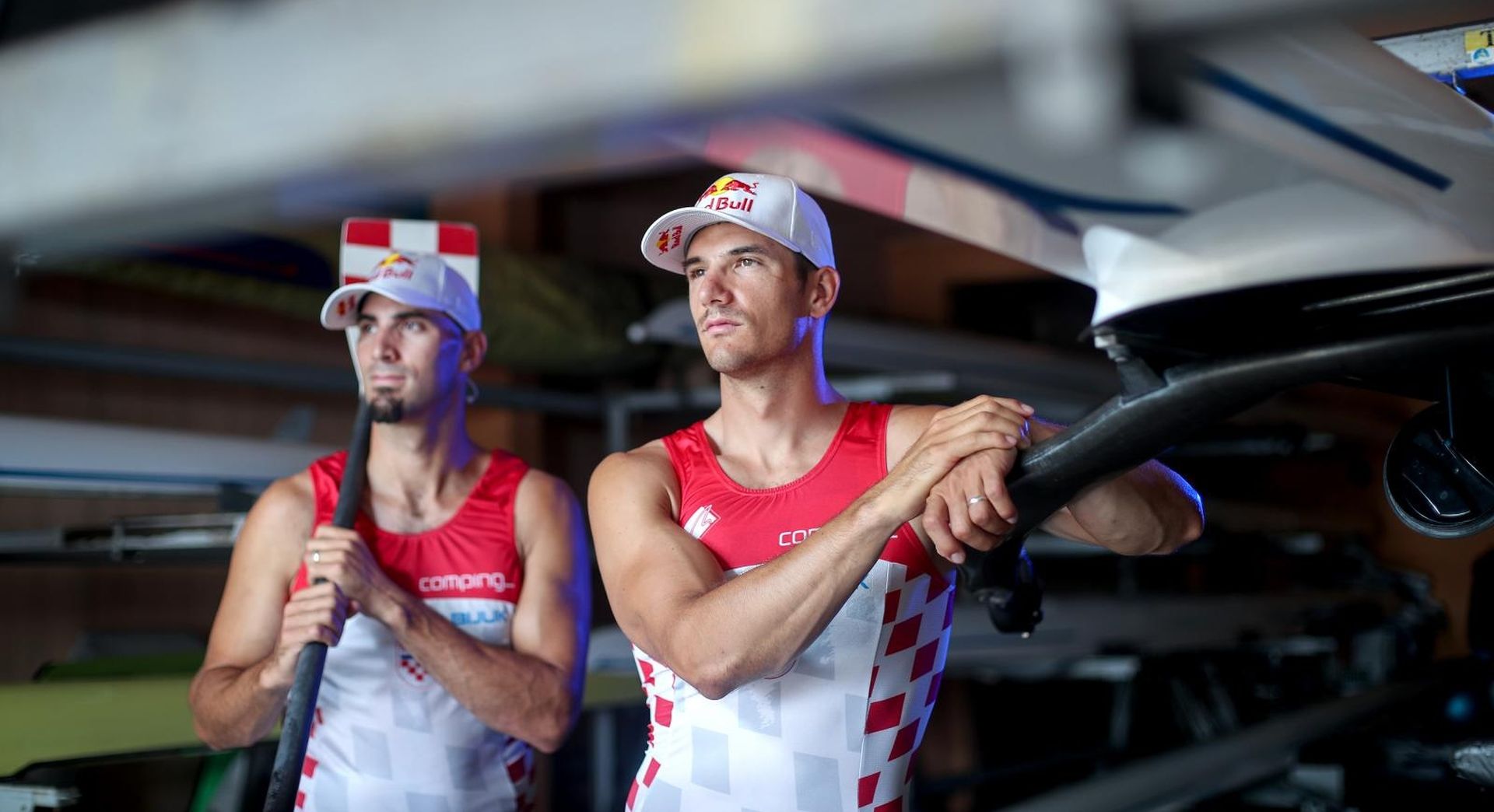 05.06.2019., Zagreb, SRC Jarun - Braca Valent i Martin Sinkovic na treningu na Jarunu u disciplini dvojac bez kormilara.
Photo: Igor Kralj/PIXSELL
