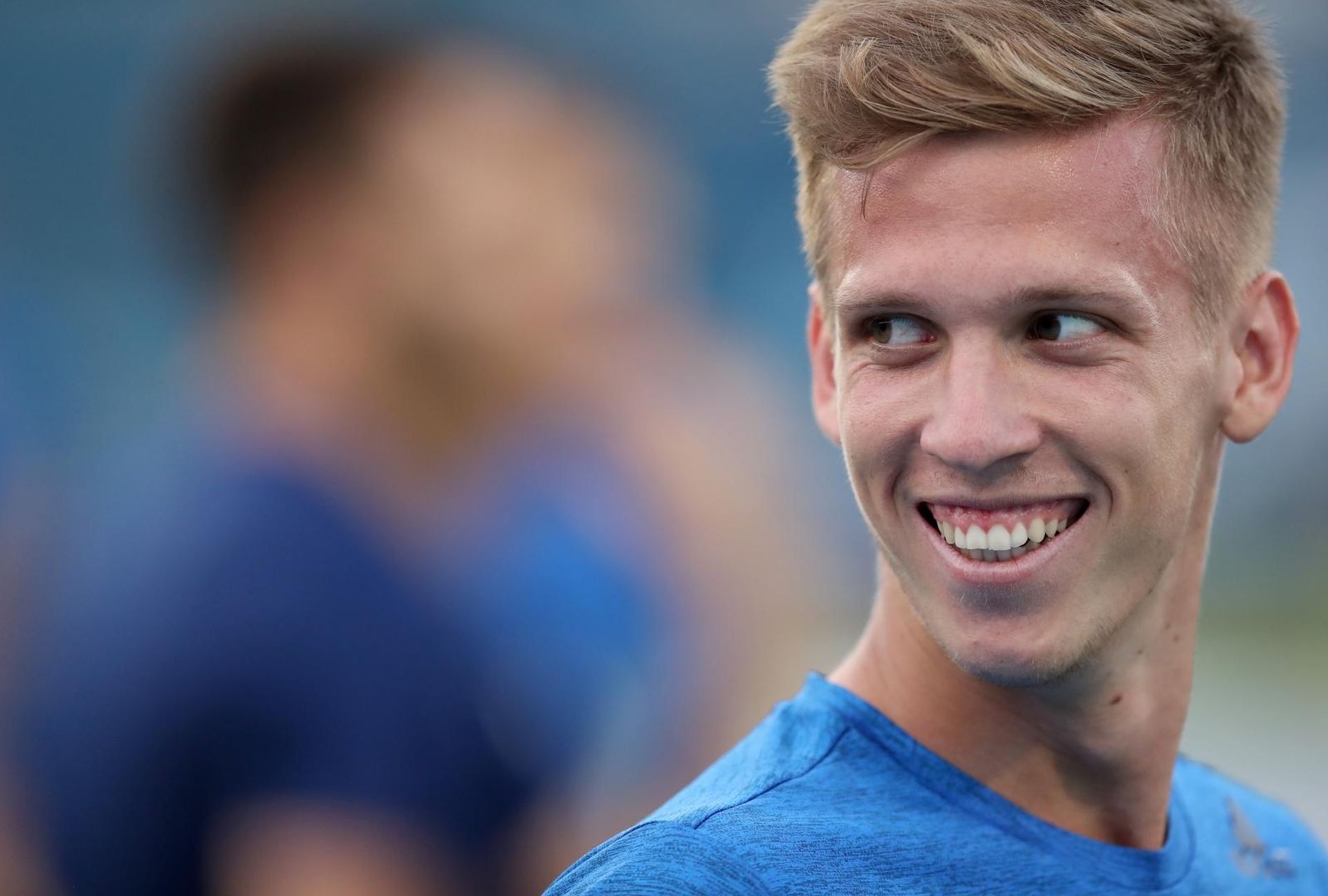 06.08.2019., stadion Maksimir, Zagreb - Prva utakmica 3. pretkola UEFA Lige prvaka, GNK Dinamo - Ferencvarosi TC. Dani Olmo Photo: Slavko Midzor/PIXSELL