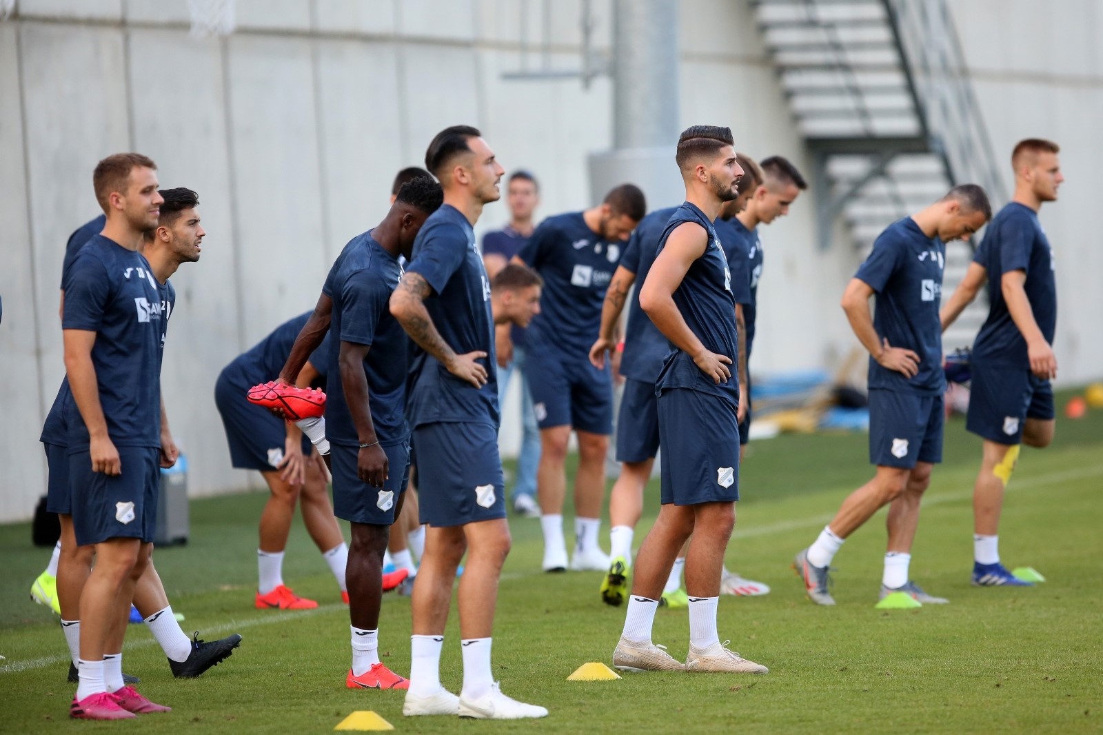 7.8.2019.., Rijeka - Trening nogometasa  HNK Rijeku uoci prve utakmice treceg pretkola Europske lige: HNK Rijeka - Aberdeen  Photo: Nel Pavletic/PIXSELL