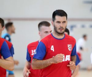 11.05.2019., Vrgorac - Polufinale 1. HMNL, 2. utakmica: HMNK Vrgorac - MNK Square Dubrovnik. Dubrovcanima je u pomoc na revans stigao i Emir Spahic. 
Photo: Ivo Cagalj/PIXSELL