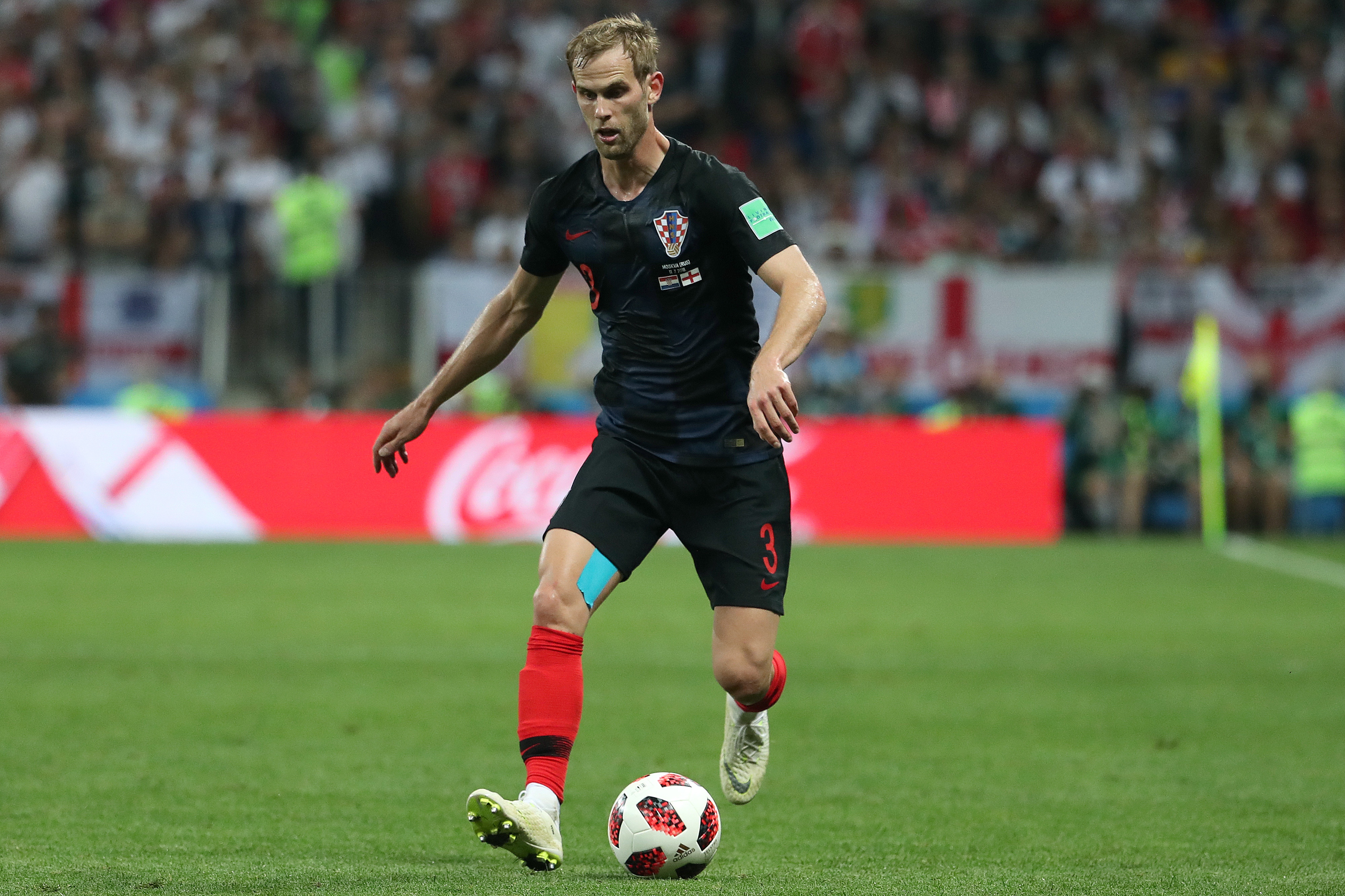 11.07.2018., stadion Luznjiki, Moskva, Rusija - Svjetsko nogometno prvenstvo 2018., polufinale, Hrvatska - Engleska. Ivan Strinic. Photo: Igor Kralj/PIXSELL