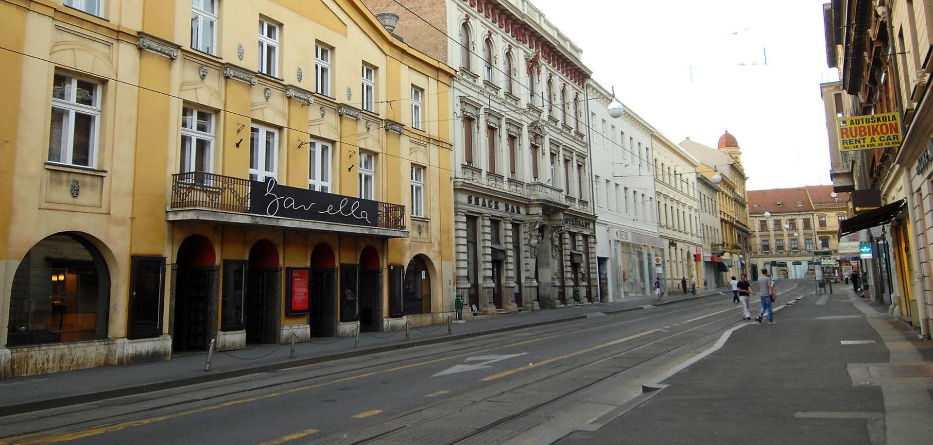 06.08.2012., Zagreb - Kazaliste Gavella, zgrada.
Photo: Luka Stanzl/PIXSELL