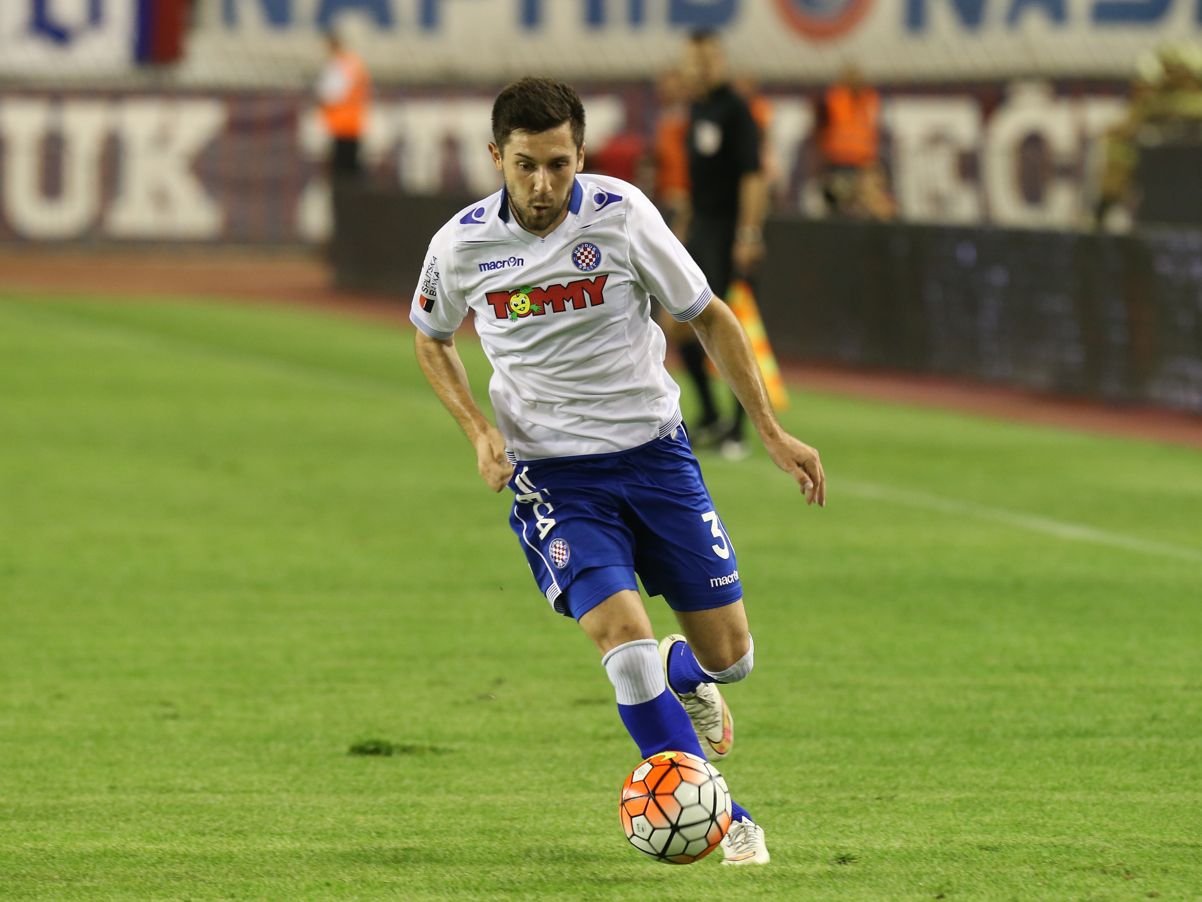 12.09.2015., stadion Poljud, Split - MAXtv 1. HNL, 9. kolo, HNK Hajduk - NK Zagreb. 
Hrvoje Milic.
Photo: Ivo Cagalj/PIXSELL