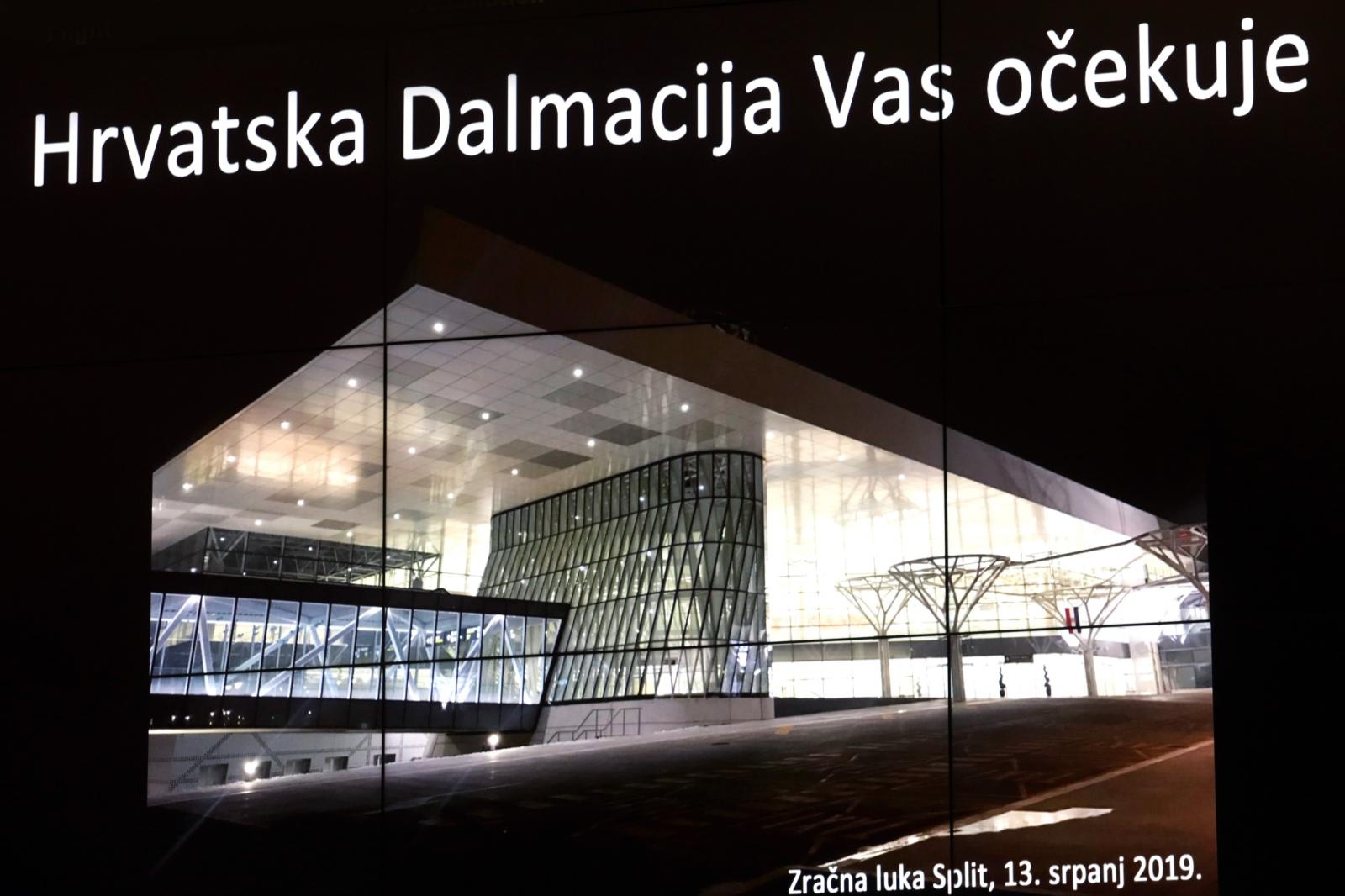 13.07.2019., Kastela, Aerodrom - Predsjednik Vlade Andrej Plenkovic sudjelovao na svecanosti otvorenja obnovljenog i prosirenog putnickog terminala Zracne luke Split, projekta vrijednog 450 milijuna kuna. Photo: Miranda Cikotic/PIXSELL