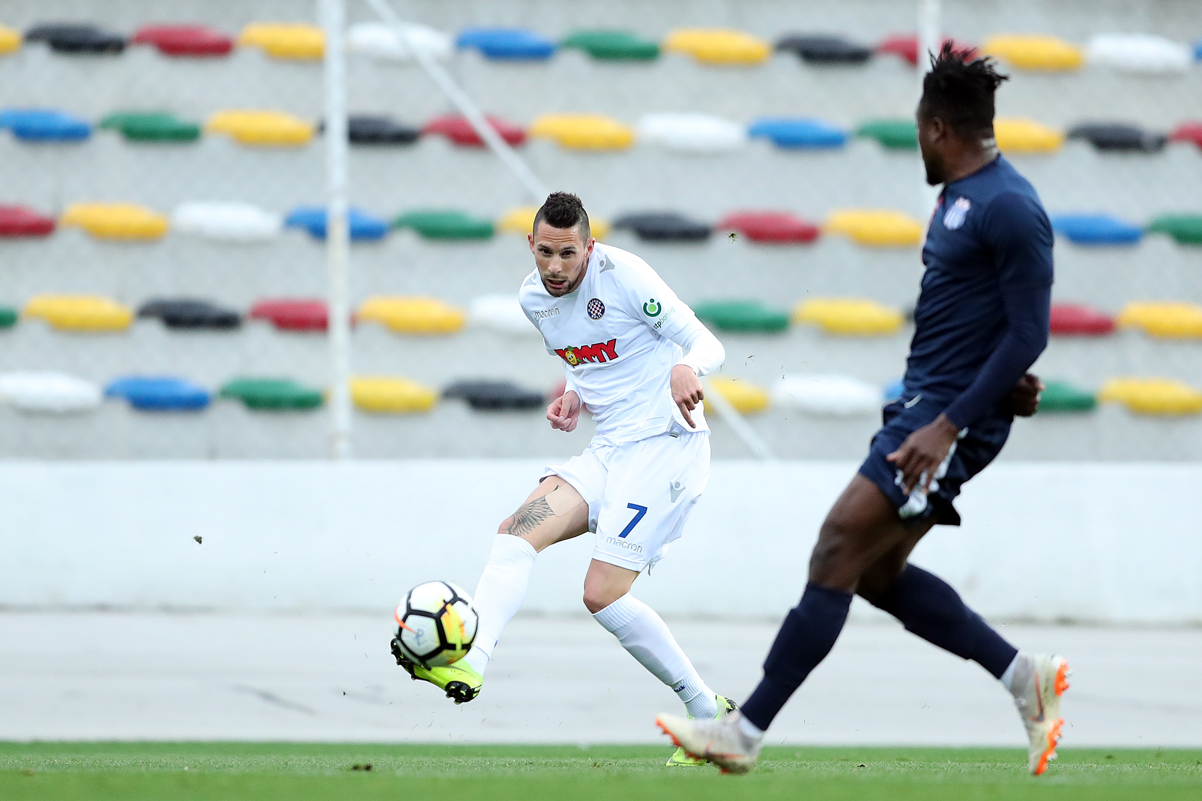 14.05.2019., stadion u Kranjcevicevoj ulici, Zagreb - Hrvatski Telekom Prva liga, 34. kolo, NK Rudes - HNK Hajduk. Adam Gyurcso Photo: Goran Stanzl/PIXSELL