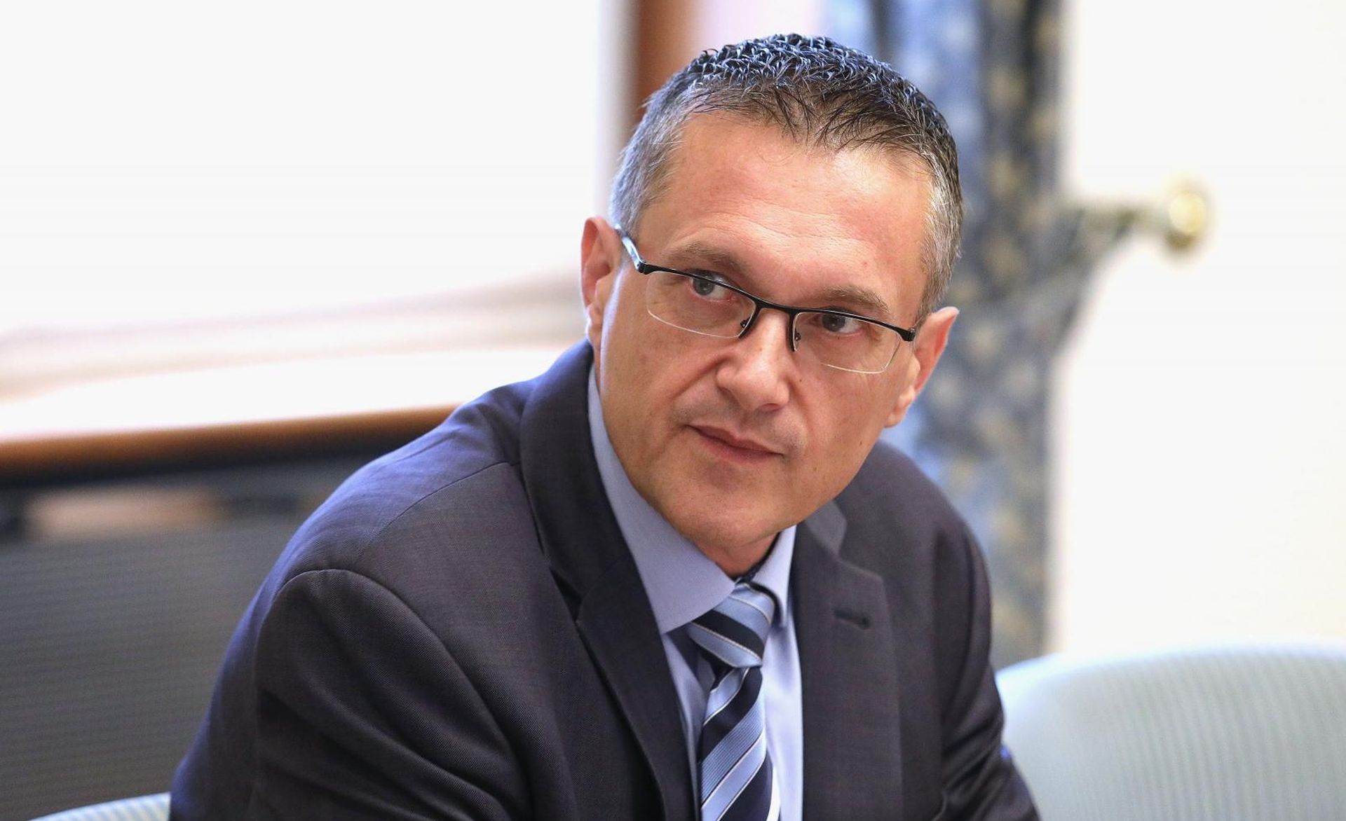 14.06.2018., Zagreb - U Saboru je odrzana konferencija za medije Kluba zastupnika GLAS-a i HSU-a. Zastupnici Anka Mrak Taritas i Goran Beus Richembergh predstavili su zakonske izmjene na temu pravosudja koje upucuju u saborsku proceduru.  
Photo: Patrik Macek/PIXSELL