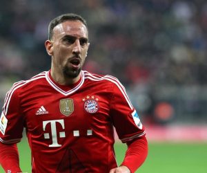 15.03.2014., Allianz Arena, Muenchen, Njemacka - Derbi Bundeslige, FC Bayern Muenchen - Bayer 04 Leverkusen. Franck Ribery. 
Photo: Boris Scitar/Vecernji list/PIXSELL