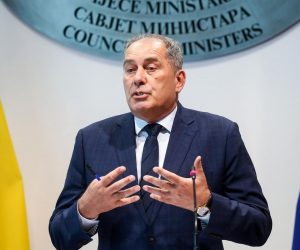 18.07.2019., Sarajevo, Bosna i Hercegovina - 
Ministar sigurnosti Bosne i Hercegovine Dragan Mektic odrzao je konferenciju za medije.
Photo: Armin Durgut/PIXSELL