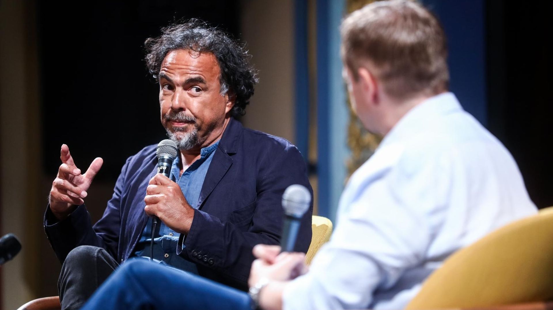 18.08.2019., Sarajevo, Bosna i Hercegovina - 
Masterclass predavanje odrzao je meksicki redatelj i dobitnik Srca Sarajeva Alejandro Gonzales Inarritu u sklopu 25. Sarajevo Film Festiva. Ovo je prva Masterclass radionica i dio je novog programa koji krece od ove godine. 
Photo: Armin Durgut/PIXSELL