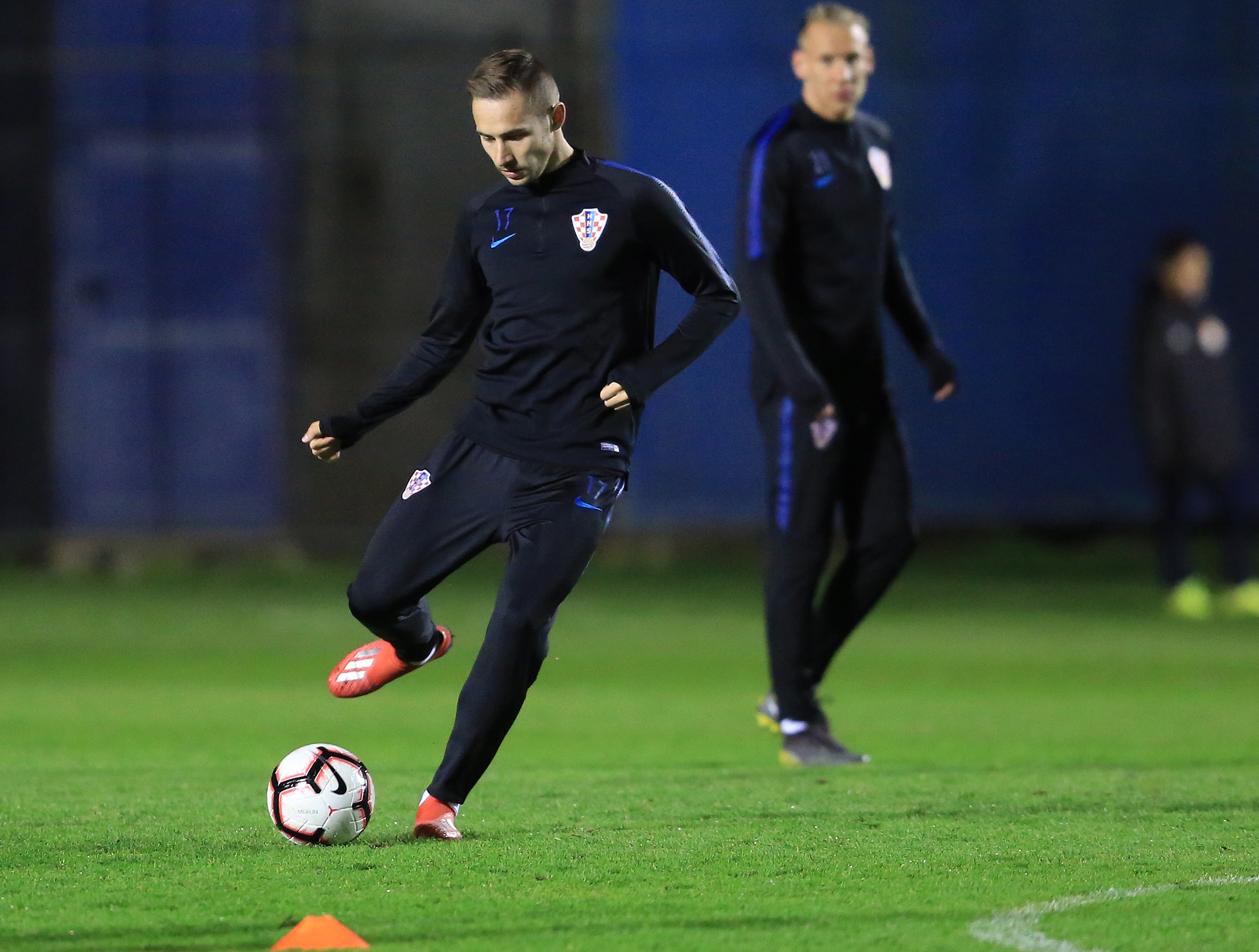 Zagreb: Hrvatska nogometna reprezentacija odradila trening 19.03.2019. , Zagreb -  Na stadionu Hitrec Kacian odrzan je trening hrvatske nogometne reprezentacije uoci kvalifikacijskih utakmica za Euro 2020 protiv Azerbejdzana i Madjarske.Marko Rog. Photo: Marko Prpic/PIXSELL
