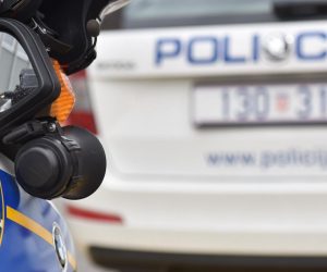 20.03.2017., Sibenik -
Policijske oznake na sluzbenim vozilima.
Photo: Hrvoje Jelavic/PIXSELL
