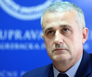 20.09.2017., Zagreb - Sjediste PU zagrebacke. Glavni ravnatelj policije Nikola Milina predstavio je novog nacelnika PU zagrebacke Marka Rasica.
Photo: Sanjin Strukic/PIXSELL