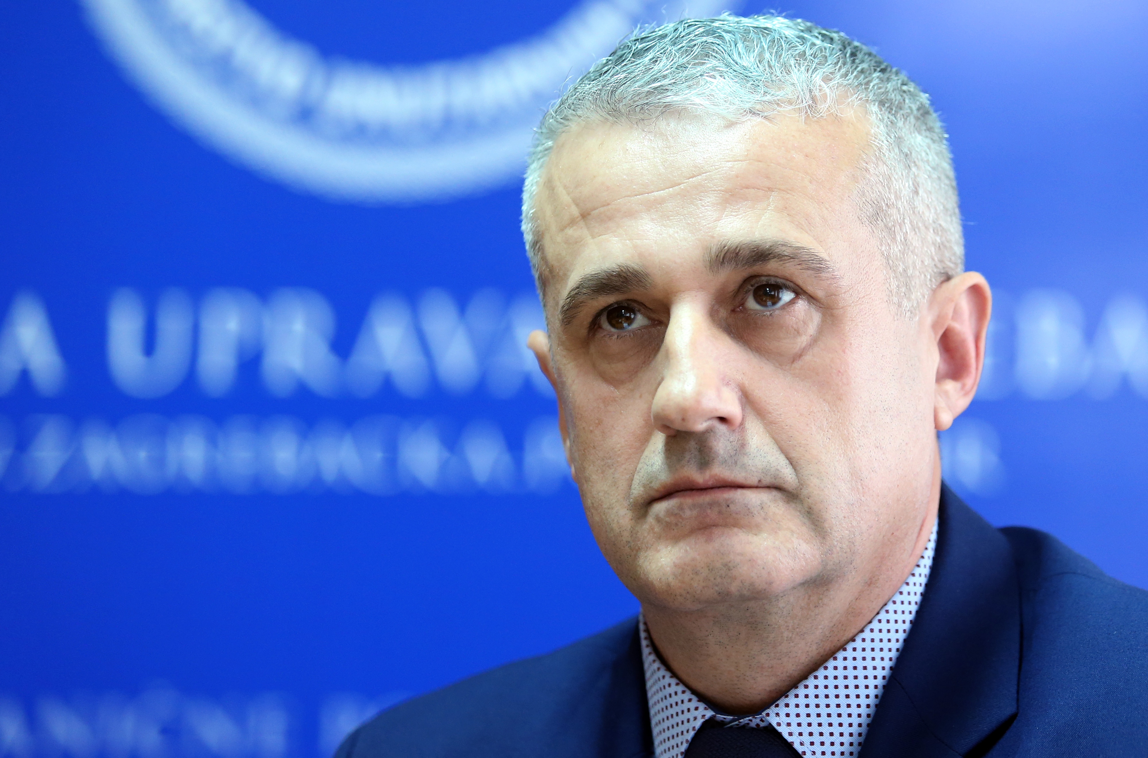 20.09.2017., Zagreb - Sjediste PU zagrebacke. Glavni ravnatelj policije Nikola Milina predstavio je novog nacelnika PU zagrebacke Marka Rasica.
Photo: Sanjin Strukic/PIXSELL