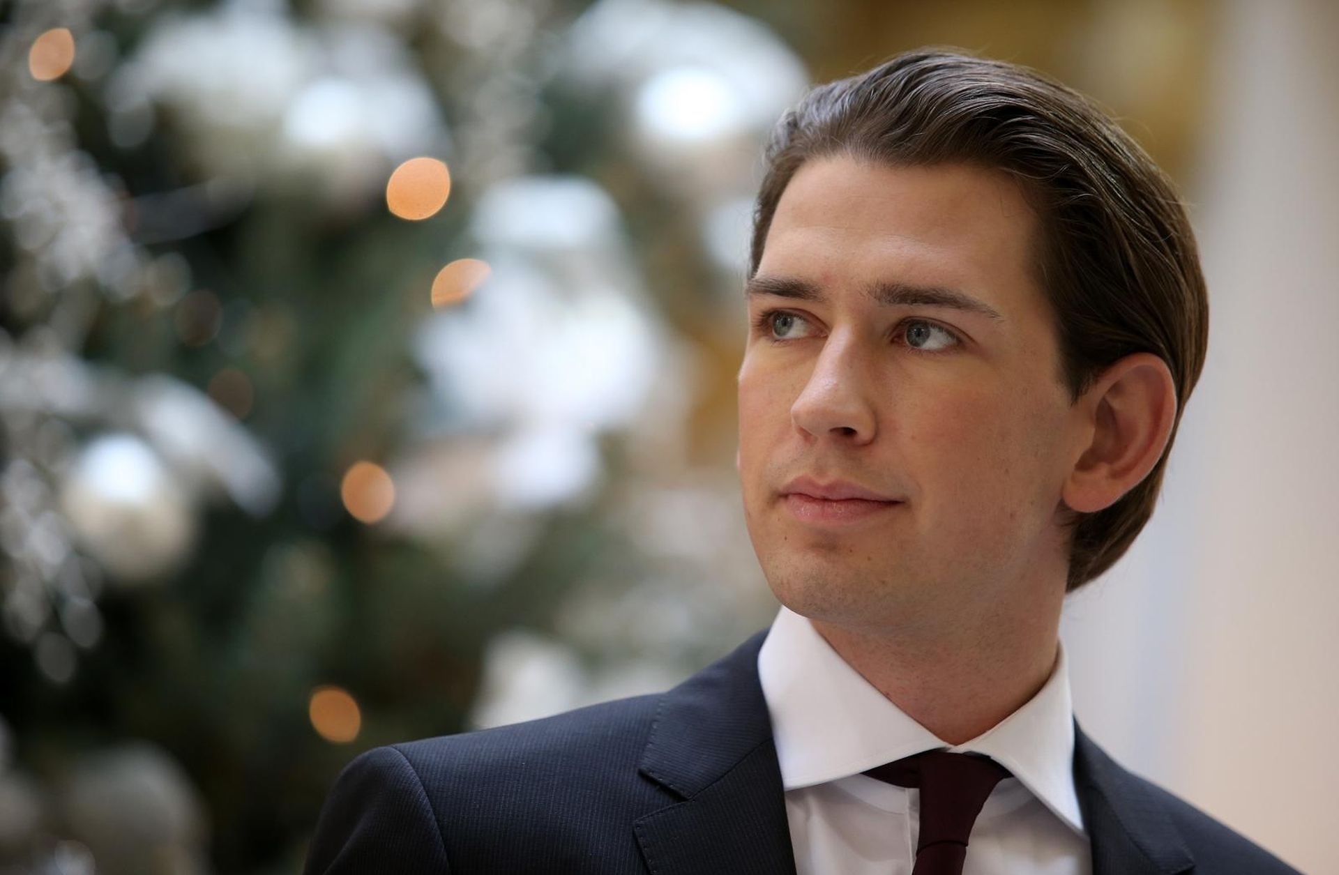 20.12.2013., Zagreb - Austrijski ministar vanjskih poslova Sebastian Kurz u prvom sluzbenom posjetu ministrici vanjskih poslova RH Vesni Pusic. 
Photo: Jurica Galoic/PIXSELL