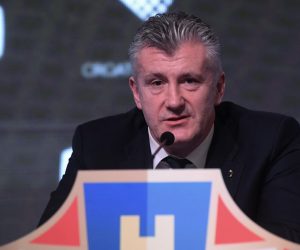 Zagreb: Davor Šuker održao konferenciju za medije nakon skupštine HNS-a 20.12.2018., Zagreb - U hotelu Westin odrzala se skupstina Hrvatskog nogometnog saveza nakon koje je bila konferencija za medije predsjednika saveza Davora Sukera. 
Photo: Marko Lukunic/PIXSELL