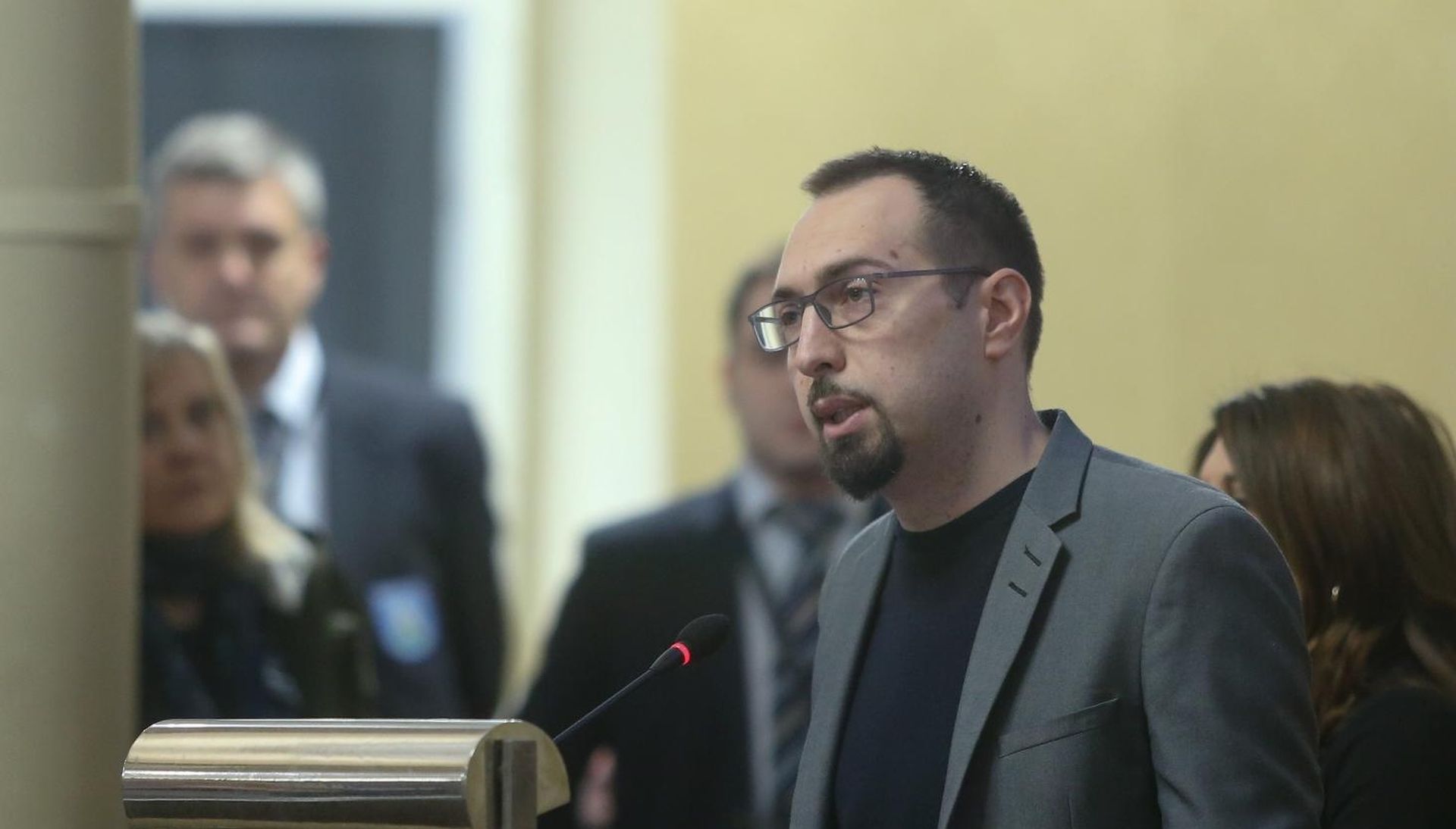 U Staroj gradskoj vijećnici održana 21. sjednica zagrebačke Gradske skupštine 21.03.2019., Zagreb - U staroj gradskoj vijecnici pocela je 21. sjednica zagrebacke Gradske skupstine. Tomislav Tomasevic. 
Photo: Luka Stanzl/PIXSELL