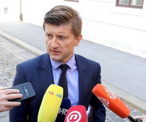 21.08.2019., Zagreb - Nakon ljetne stanke u Banskim dvorima odrzana je sjednica uzeg kabineta Vlade RH. Zdravko Maric, potpredsjednik Vlade i ministar financija  Photo: Patrik Macek/PIXSELL