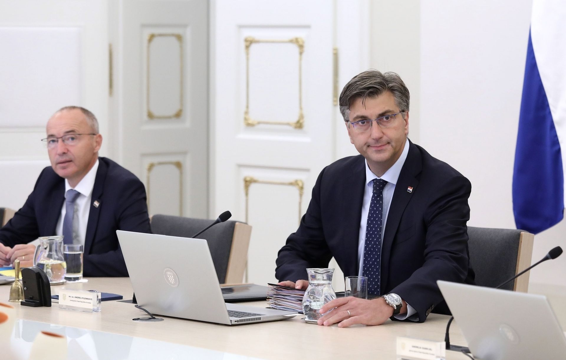 22.08.2019., Zagreb - Na svojoj 174. sjednici Vlada RH je, uz ostalo, raspravljala o prijedlogu kandidata Republike Hrvatske za clana Europske komisije, u mandatnom razdoblju od 2019. do 2024. godine. 
Photo: Patrik Macek/PIXSELL