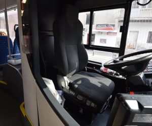 23.08.2019., Sibenik - Vozaci Sibenskog autotransporta prikljucili su se strajku koji organizira Udruga sindikata vozaca i prometnih radnika RH te Sindikat prometa i veza HR diljem Hrvatske.
Photo: Hrvoje Jelavic/PIXSELL