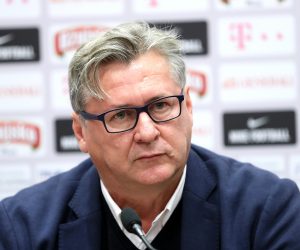 23.10.2017., Zagreb - Konferencija za medije izbornika U21 reprezentacije Nenada Gracana. 
Photo: Zeljko Lukunic/PIXSELL