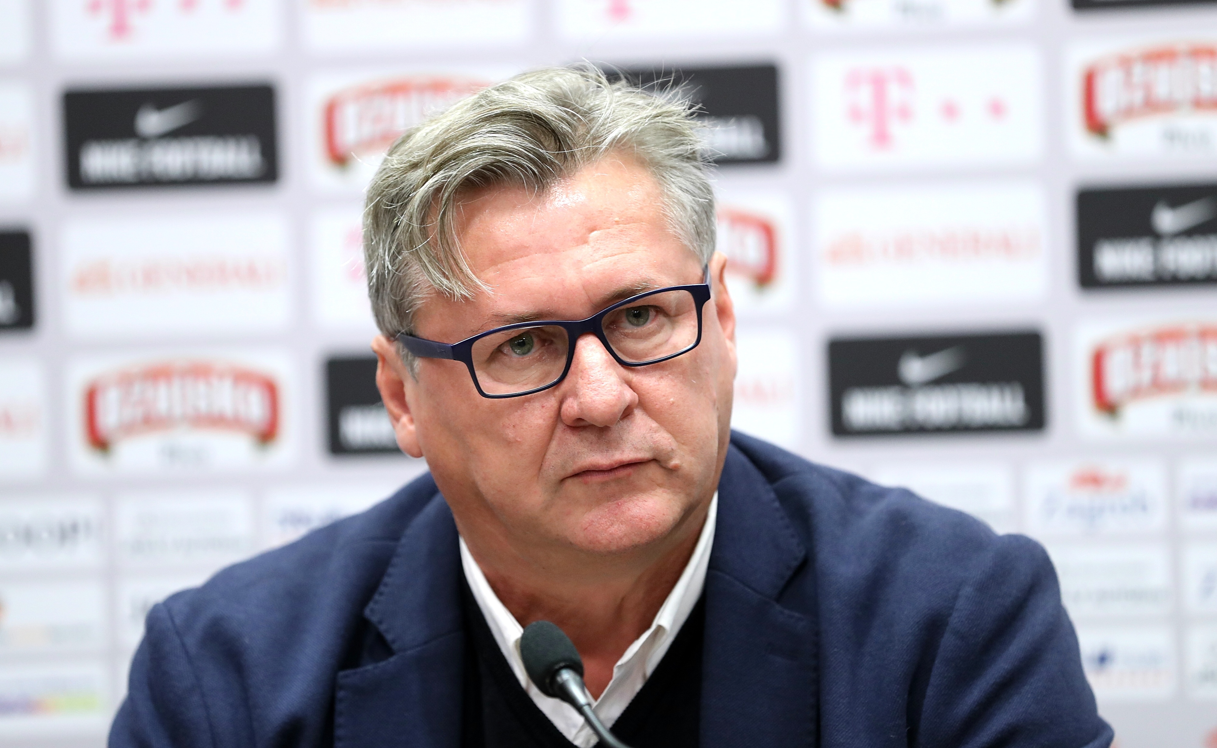 23.10.2017., Zagreb - Konferencija za medije izbornika U21 reprezentacije Nenada Gracana. 
Photo: Zeljko Lukunic/PIXSELL