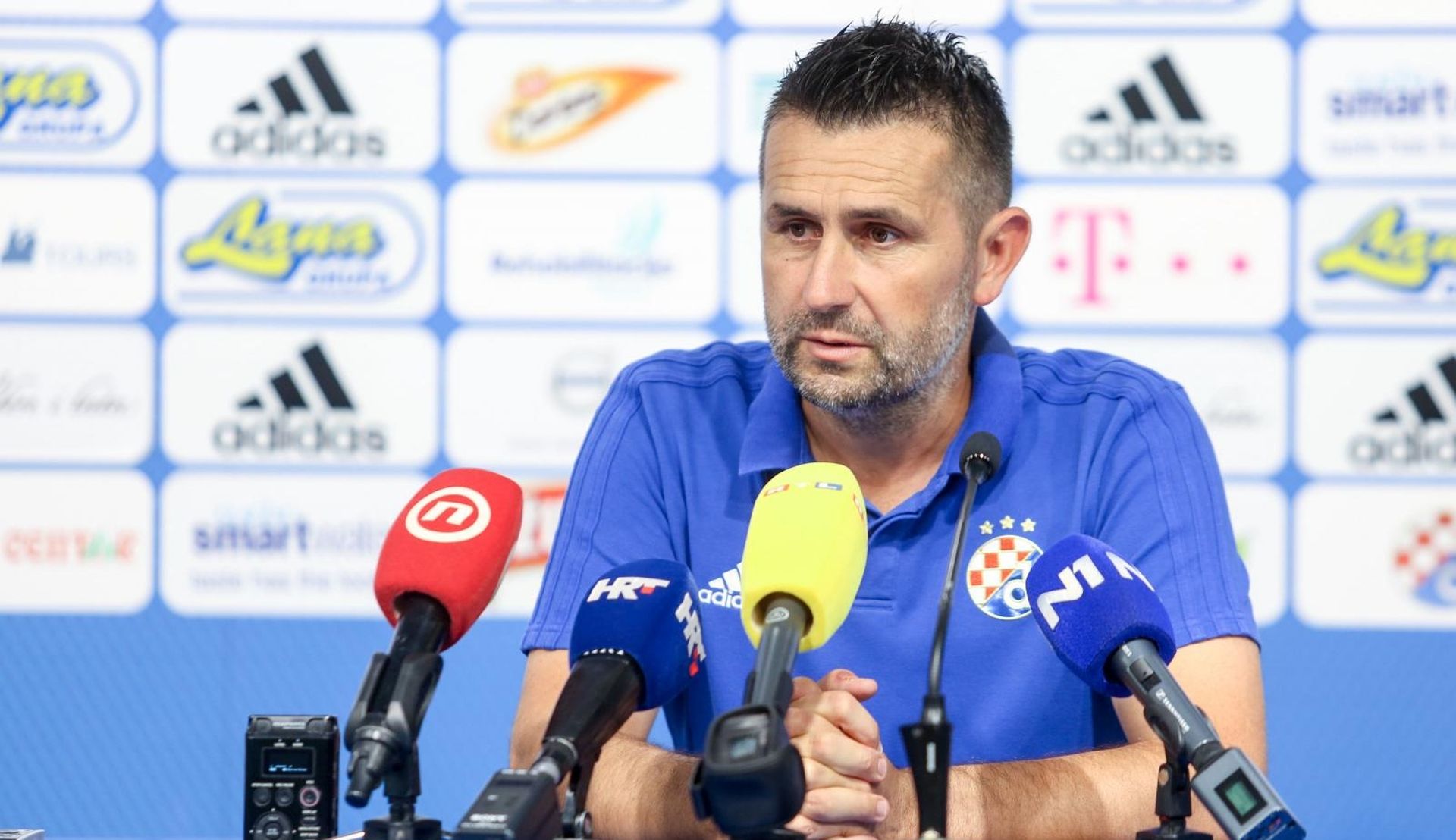 24.08.2019., Zagreb - Konferencija za medije trenera GNK Dinamo, Nenada Bjelice.
Photo: Borna Filic/PIXSELL